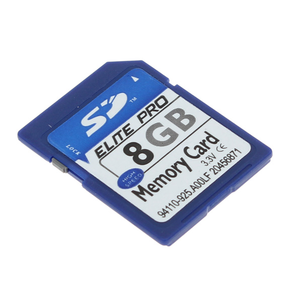 ELITE PRO SD Card Memory Card 8GB