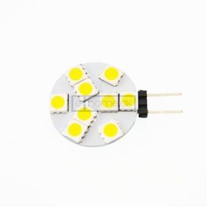 G4 LED flad 1,2W 12v varm hvid