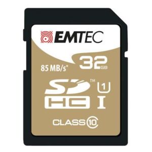 SDHC 32GB Emtec CL10 Gold-01