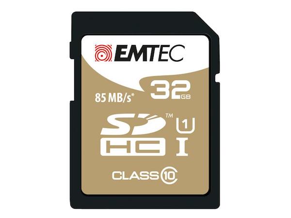 SDHC 32GB Emtec CL10 Gold-01