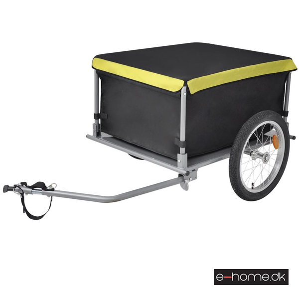 Cykelanhaenger Sort Og Gul 65 Kg E Home