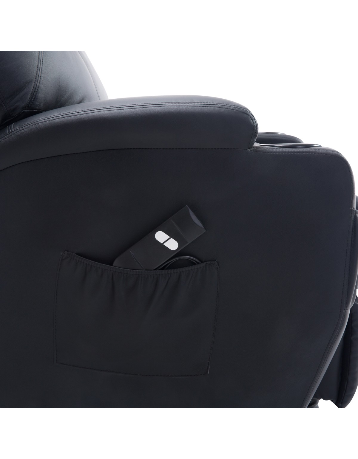 Hvilestol med el-løft sort Model Kino - Billede 16