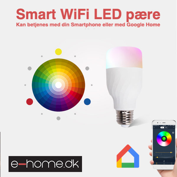 Smart WiFi LED Pære SKU_369031