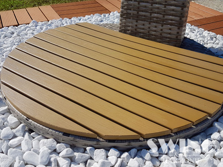 Udendørs bruser med LED og Bluetooth Soundbox - Sort - Billede 9