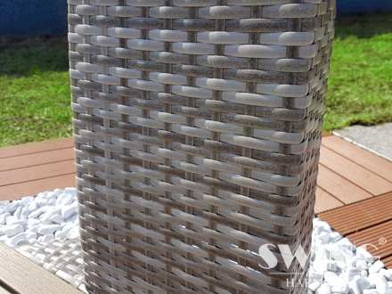 Udendørs bruser med LED og Bluetooth Soundbox - Sort - Billede 10