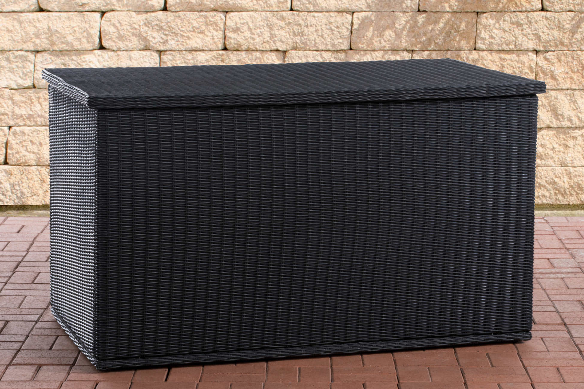 Hyndebox Model Comfy 125 - Sort - Ø5 Polyrattan - Billede 2