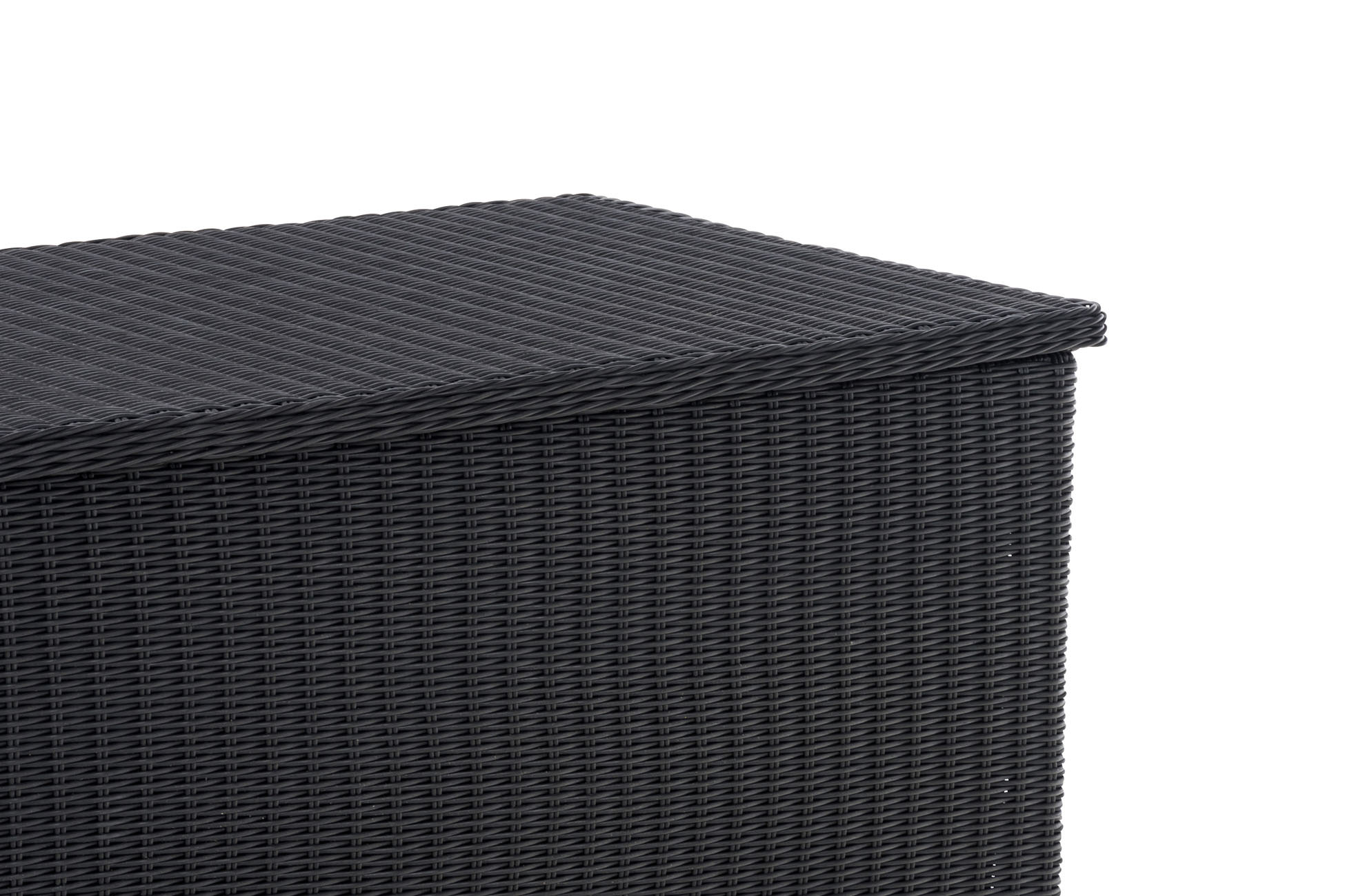 Hyndebox Model Comfy 125 - Sort - Ø5 Polyrattan - Billede 6