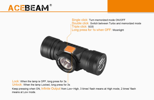 Acebeam H40 1050 Lumen Pandelampe_410018_e-home