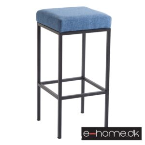 Barstol Newark 80 Stof Sort - Blå_309695_e-home