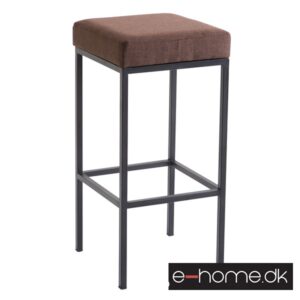 Barstol Newark 80 Stof Sort - Brun_309696_e-home