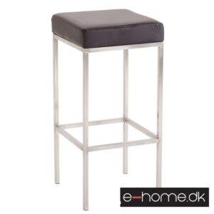 Barstol Newark 85 Kunstlæder Rustfri - Brun_309673_e-home