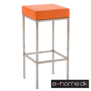 Barstol Newark 85 Kunstlæder Rustfri - Orange_309670_e-home