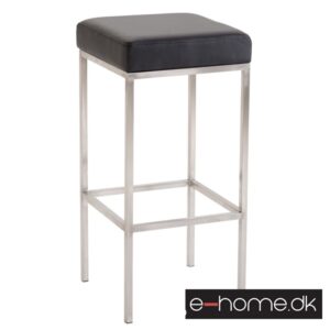 Barstol Newark 85 Kunstlæder Rustfri - Sort_309668_e-home