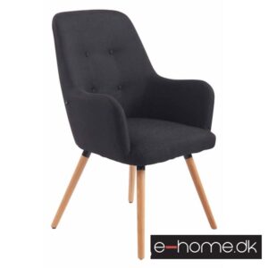 Loungestol Aarhus_Stof_Natur-Sort_e-home_306880