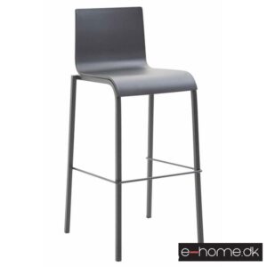 Barstol Kado_kunststof sort_ben sorte firkantede_302813_e-home