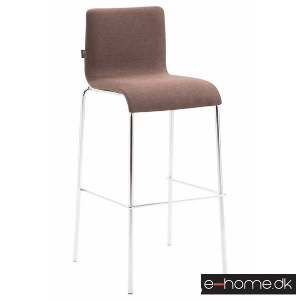 Barstol Kado_stof brun_ben krom_runde_302979_e-home