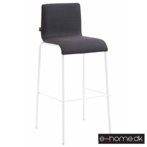 Barstol Kado_stof sort_ben hvide runde_303005_e-home
