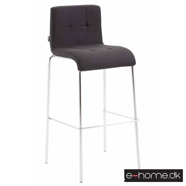 Barstol Kado_stof sort_ben krom runde_302956_e-home