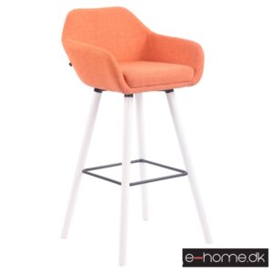 Barstol model Adelaide_stof lilla_ben hvid_308867_e-home