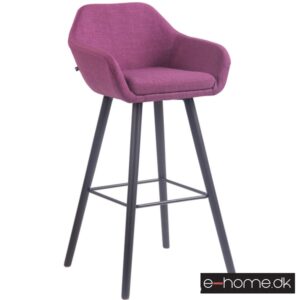 Barstol model Adelaide_stof lilla_ben sort_308845_e-home