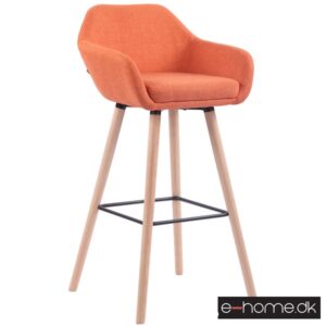Barstol model Adelaide_stof orange_ben natur_308835_e-home