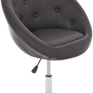 Loungestol London, kunstlæder, Brun
