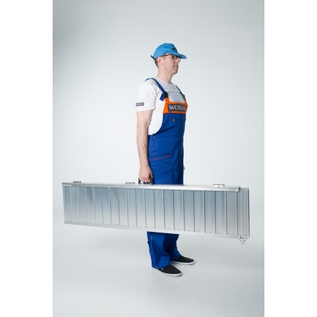 Skridsikker kørestolsrampe 153cm - Billede 3