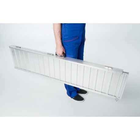 Skridsikker kørestolsrampe 153cm - Billede 5