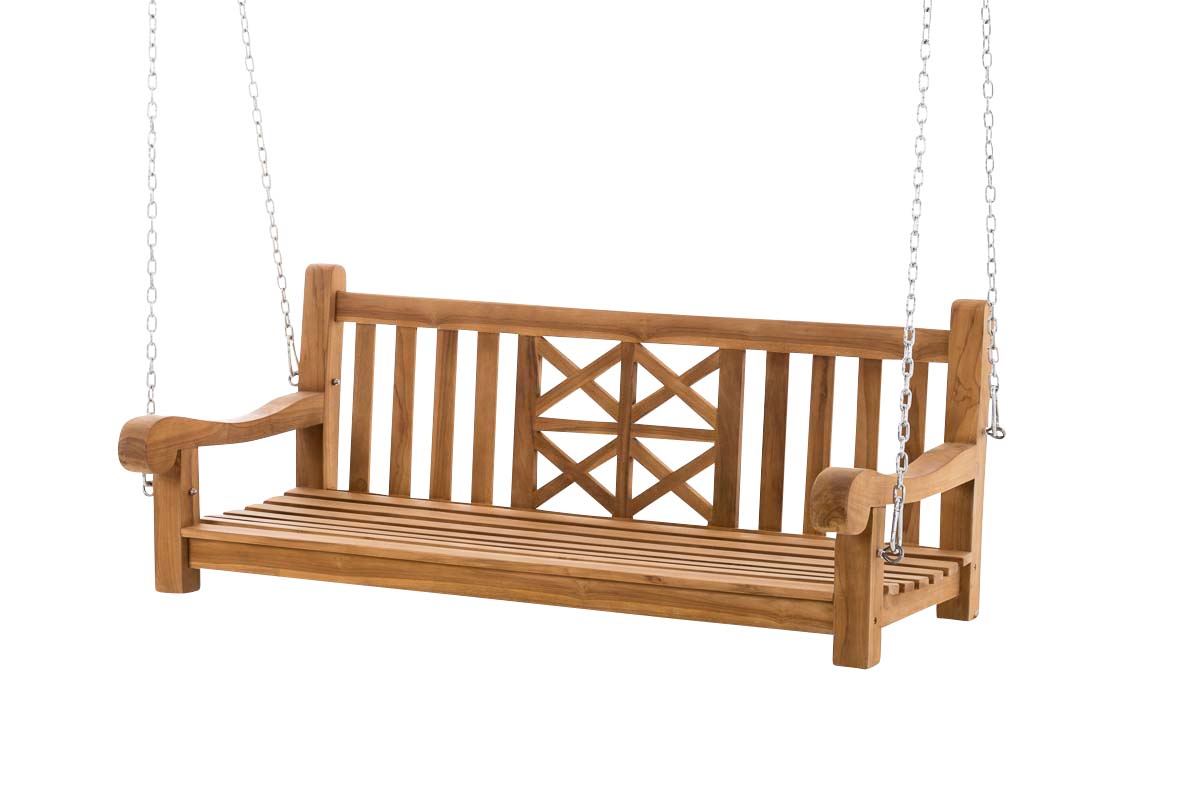 Gyngebænk Gården 180cm - Teak - Billede 2