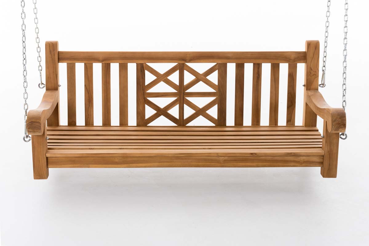 Gyngebænk Gården 180cm - Teak - Billede 3