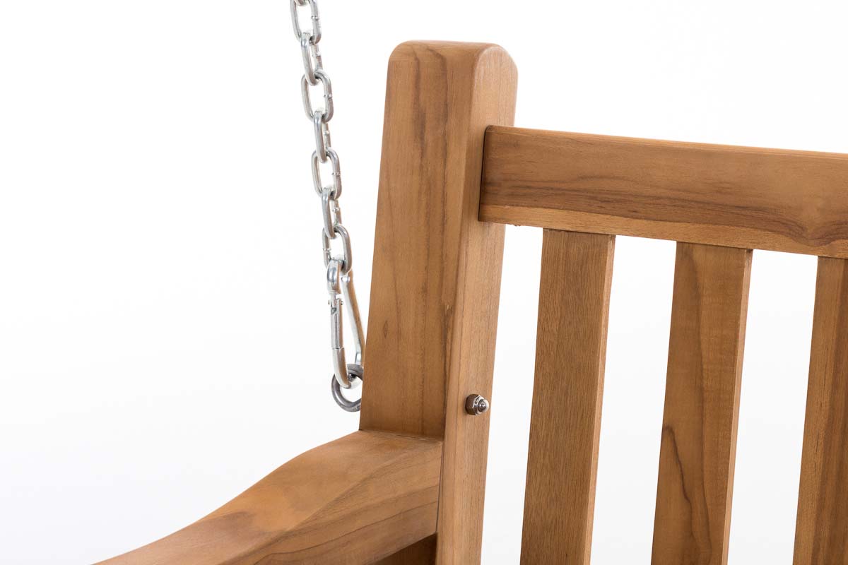 Gyngebænk Gården 180cm - Teak - Billede 4