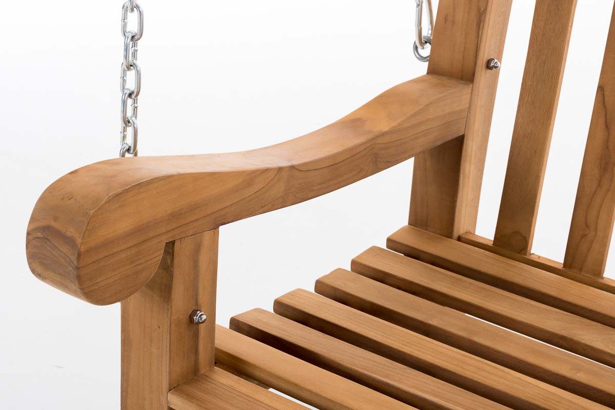 Gyngebænk Gården 180cm - Teak - Billede 5