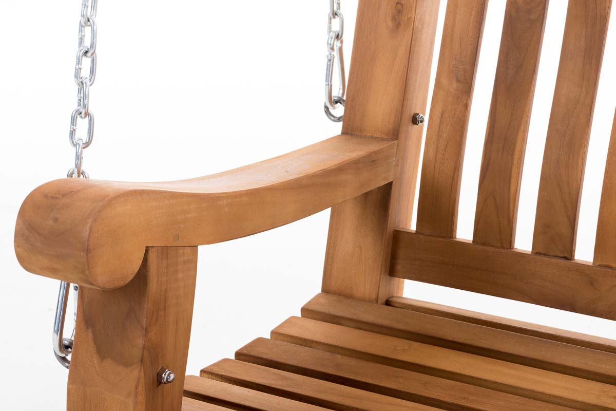 Gyngebænk Joyce 220 cm - Teak - Billede 4