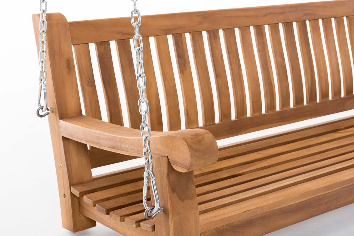 Gyngebænk Joyce 220 cm - Teak - Billede 5