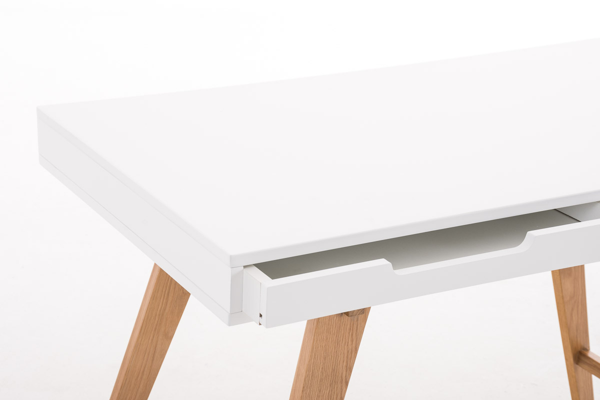 Skrivebord Porto V2 110cm Hvid - Billede 5