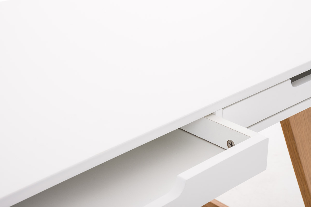 Skrivebord Porto V2 110cm Hvid - Billede 7