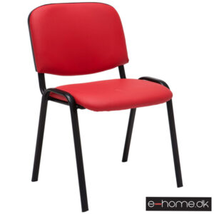 Stabelstole_Ken_Kunstlæder_Rød_181146605_e-home