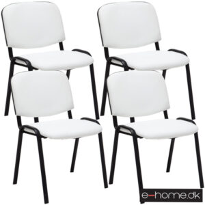 stabelstol_4ersæt_Ken_Kunstlæder_Hvid_312999_e-home