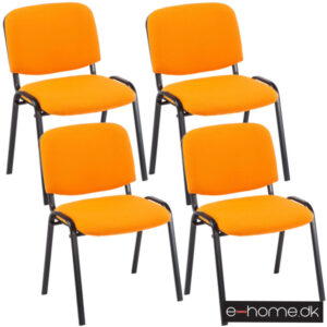 stabelstol_4ersæt_Ken_Stof_Orange_313006_e-home