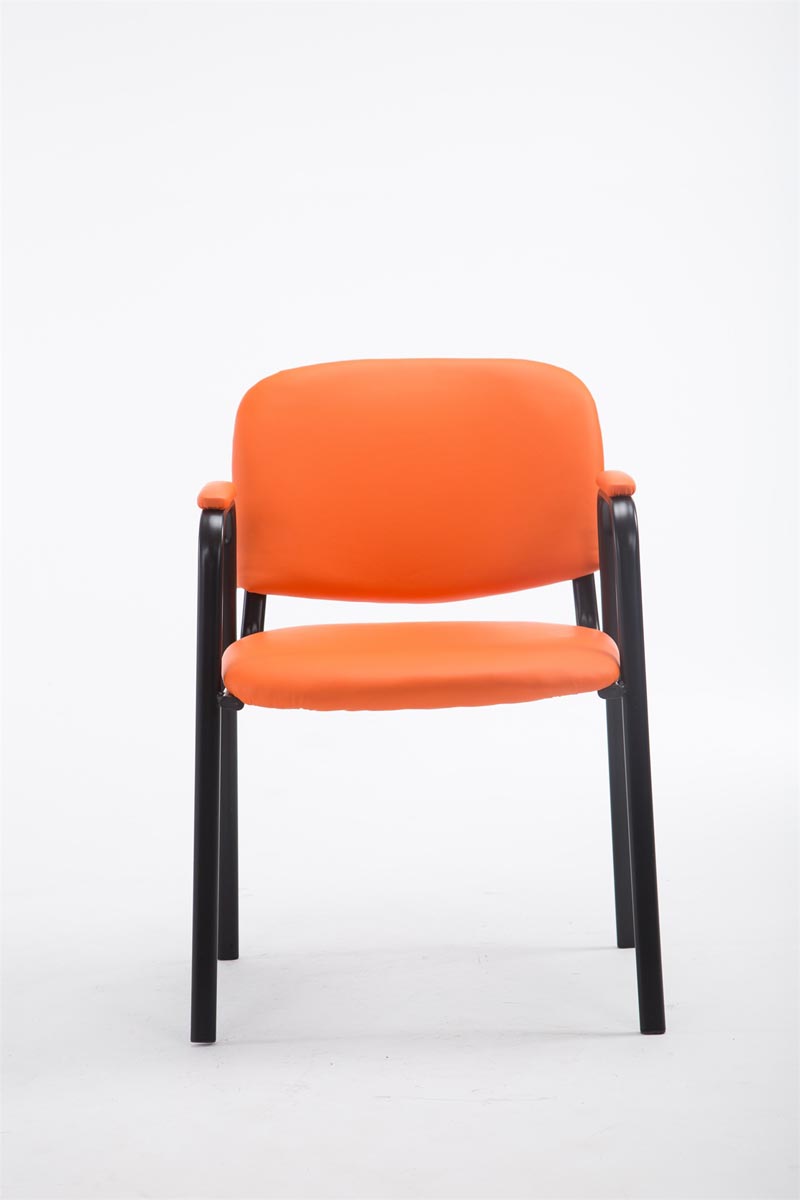 Stabel stol Ken Pro Kunstlæder Orange - Billede 2