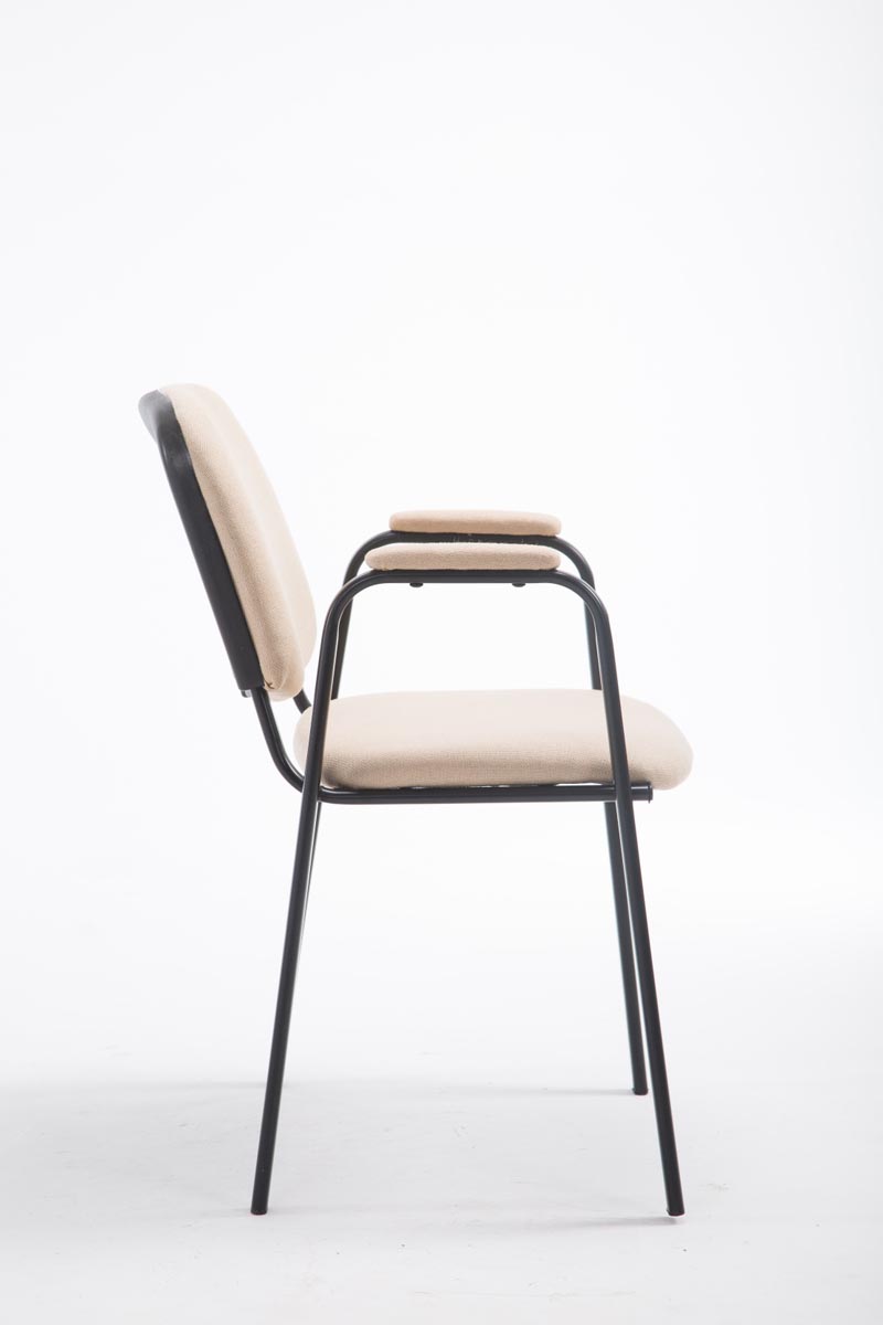 Stabel stol Ken Pro Stof Creme - Billede 3
