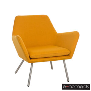 Lounger Caracas metal ben gul stof 17994207_e-home_TITEL