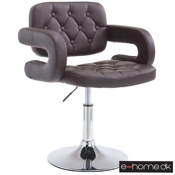 Lounger Dublin kunstlæder brun 308196_e-home_TITEL