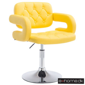 Lounger Dublin kunstlæder gul 308200_e-home_TITEL