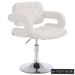 Lounger Dublin kunstlæder hvid 308211 _e-home_TITEL