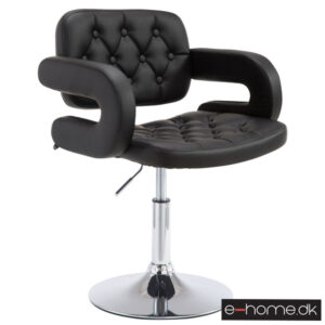 Lounger Dublin kunstlæder sort 308210_e-home_TITEL