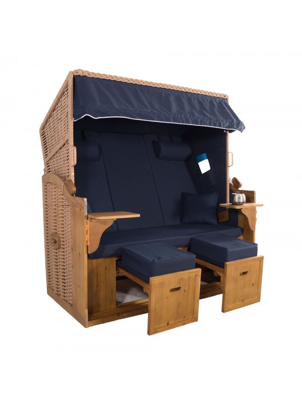 Strandkurv Model Sylt XXL Blå - Billede 2