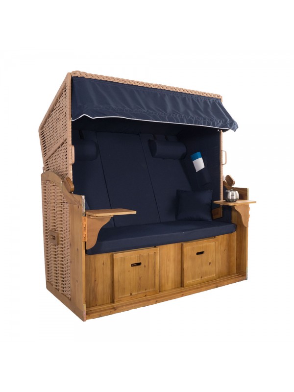 Strandkurv Model Sylt XXL Blå - Billede 3