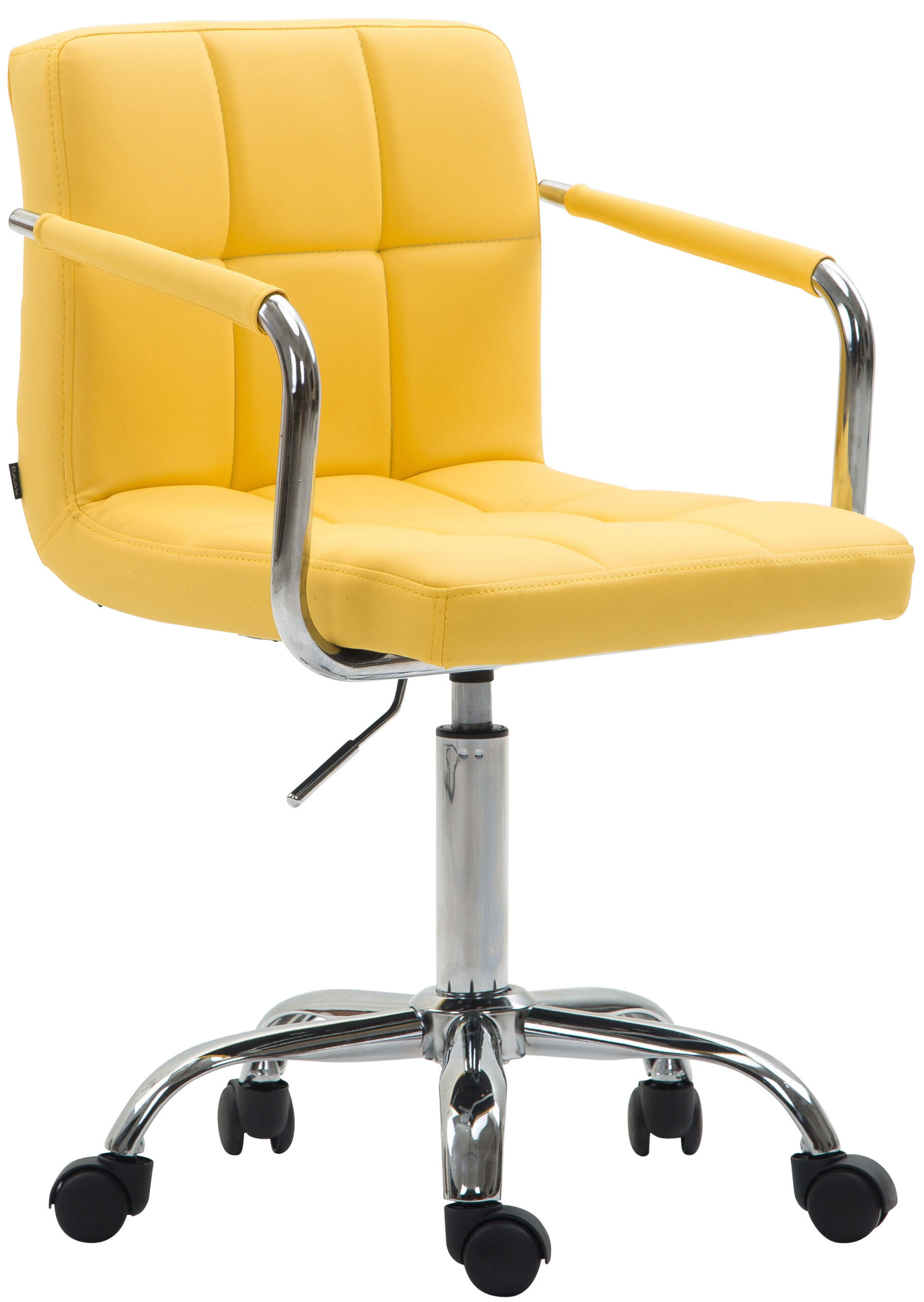 Homeoffice stol Lucy V2 Gul - Billede 2