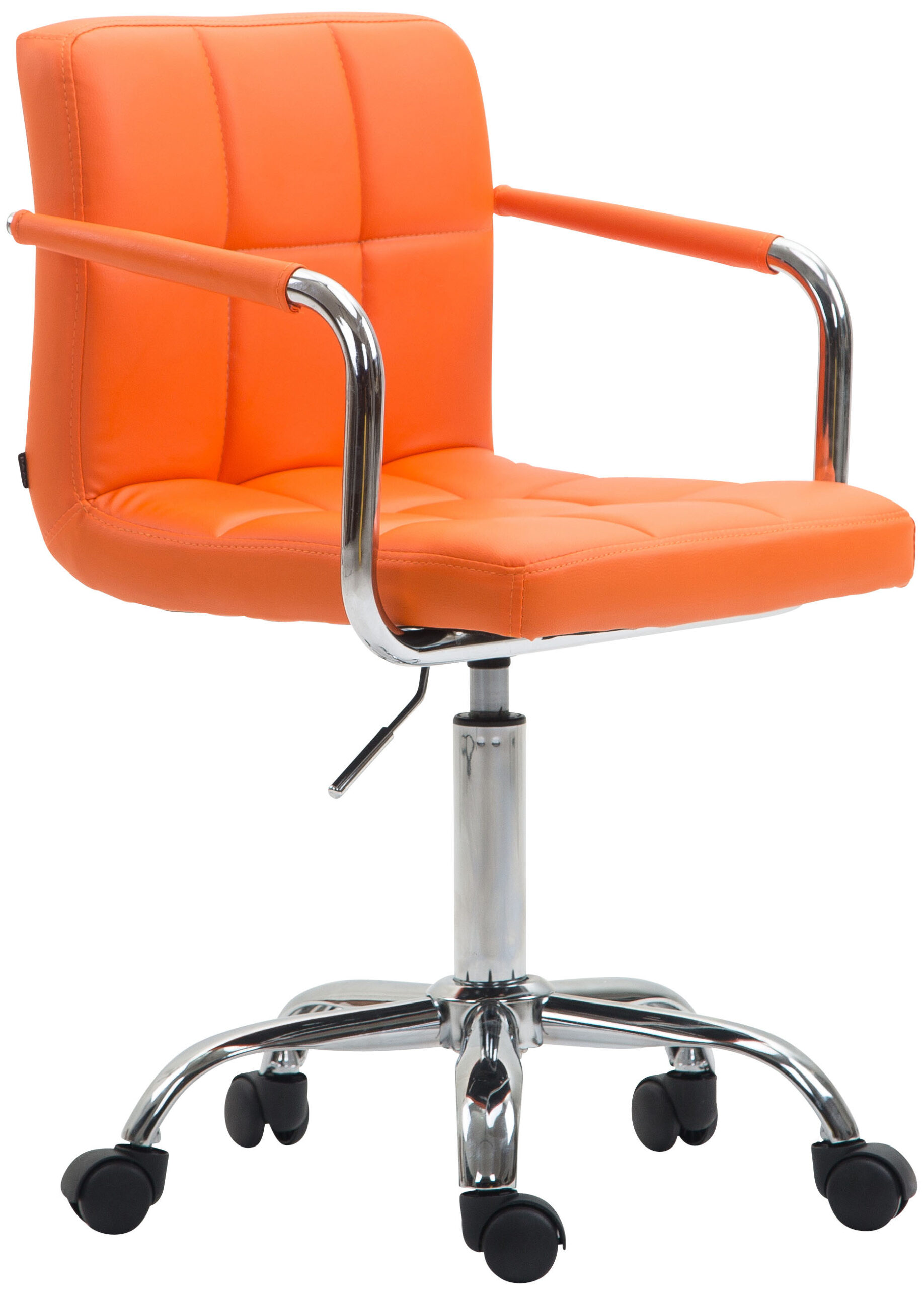 Homeoffice stol Lucy V2 Orange - Billede 2
